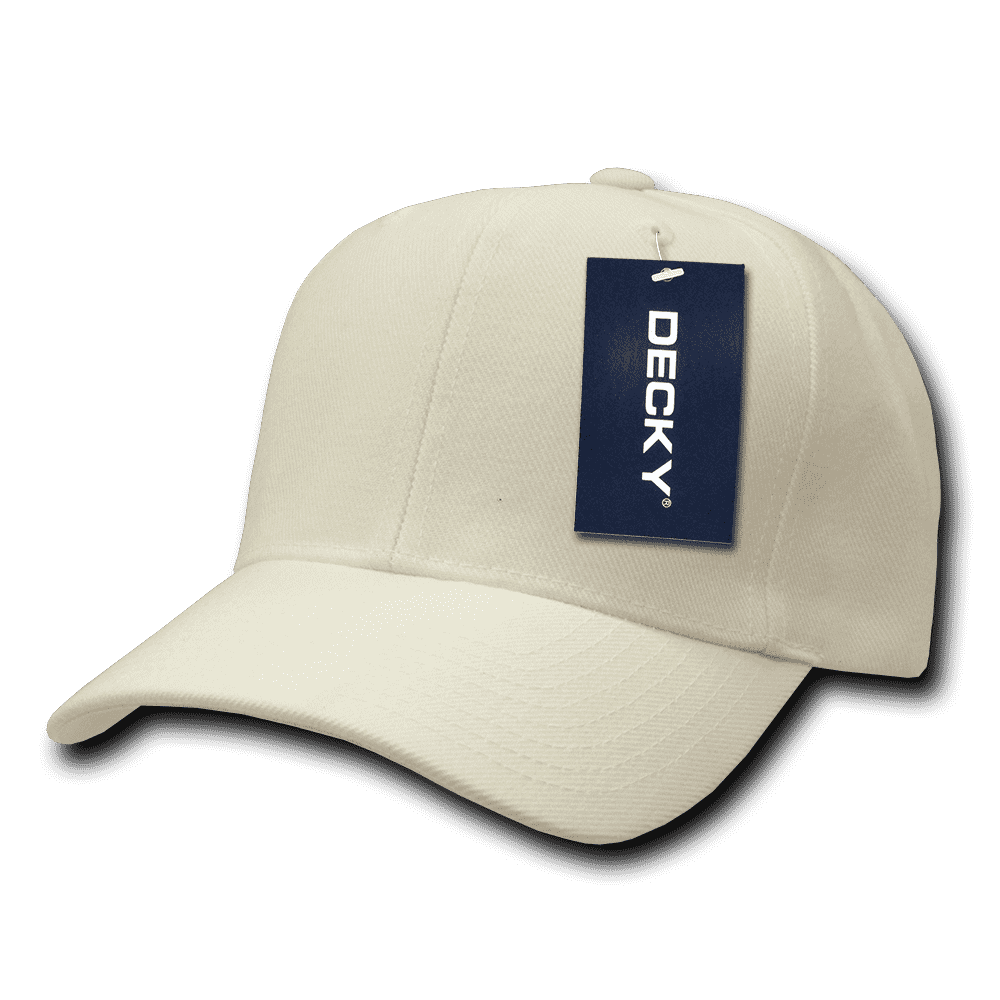 Decky 207 Deluxe Baseball Cap - Ivory - HIT a Double