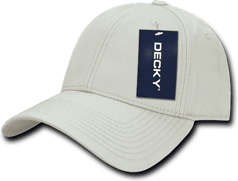Decky 209 Structured Cotton Baseball Cap - Stone - HIT a Double