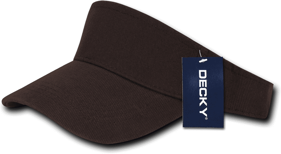 Decky 3001 Sports Visor - Brown - HIT a Double