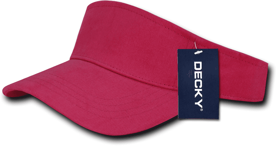 Decky 3001 Sports Visor - Hot Pink - HIT A Double