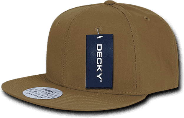 Decky 360 Ripstop Snapback Cap - Coyote - HIT a Double