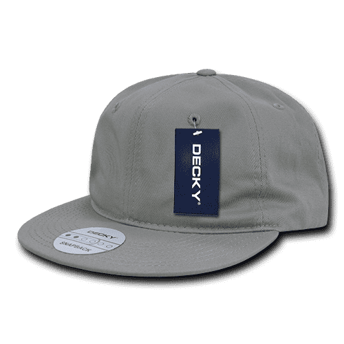 Decky 370 Relaxed Snapback Cap - Gray - HIT a Double