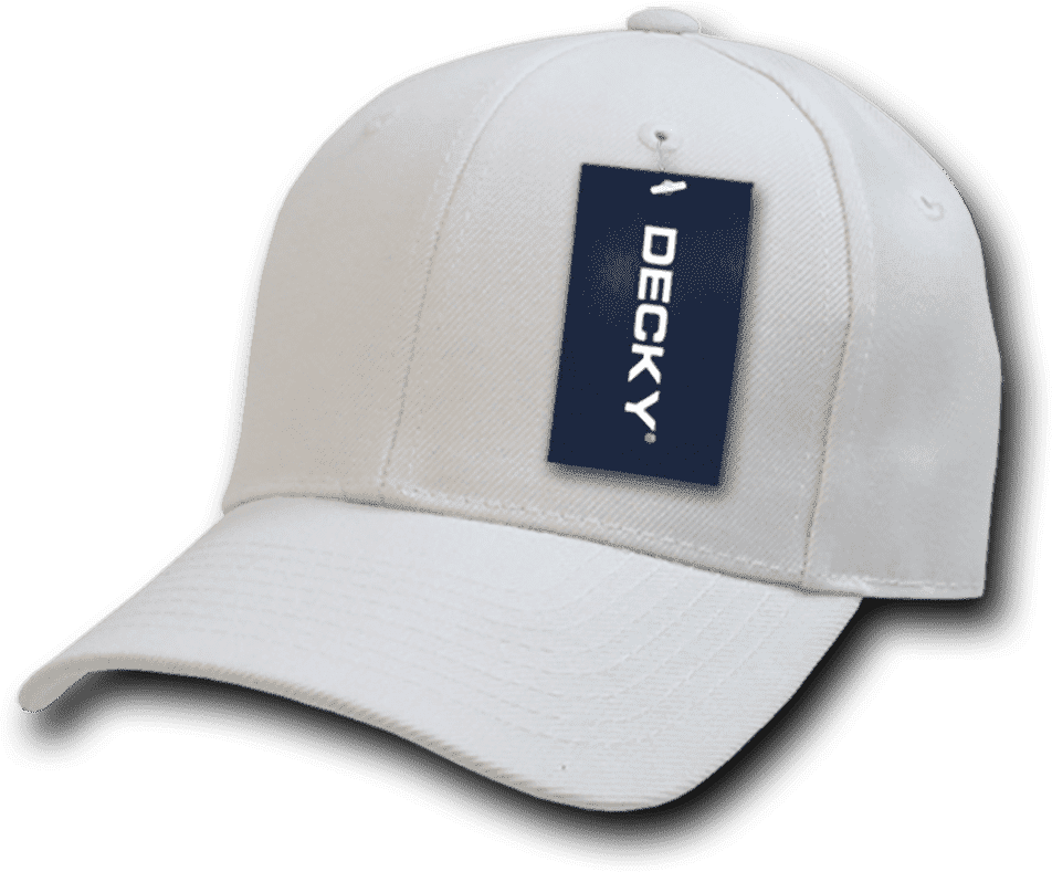 Decky 402 Fitted Cap - White - HIT a Double