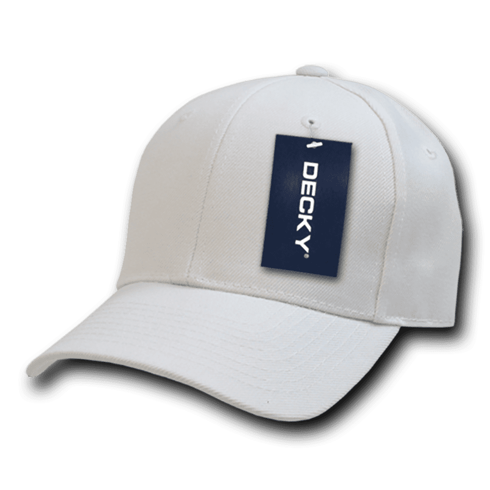 Decky 402 Fitted Cap - White - HIT a Double