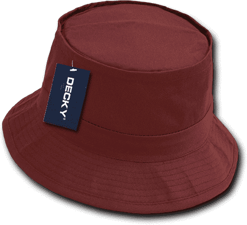 Decky 450 Fisherman's Hat Plain - Cardinal - HIT a Double