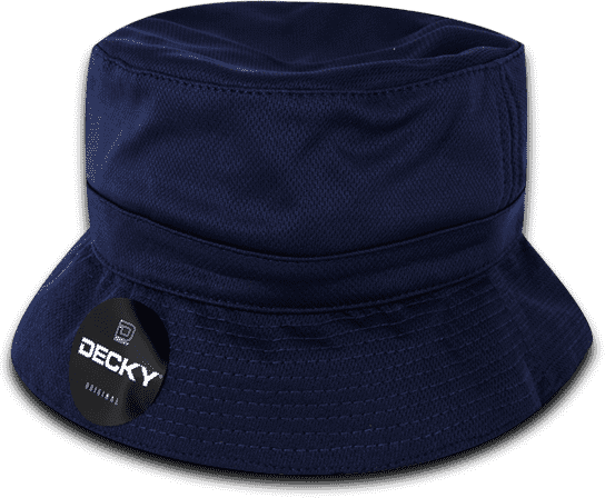 Decky 5110 Mesh Bucket Hat - Navy - HIT a Double