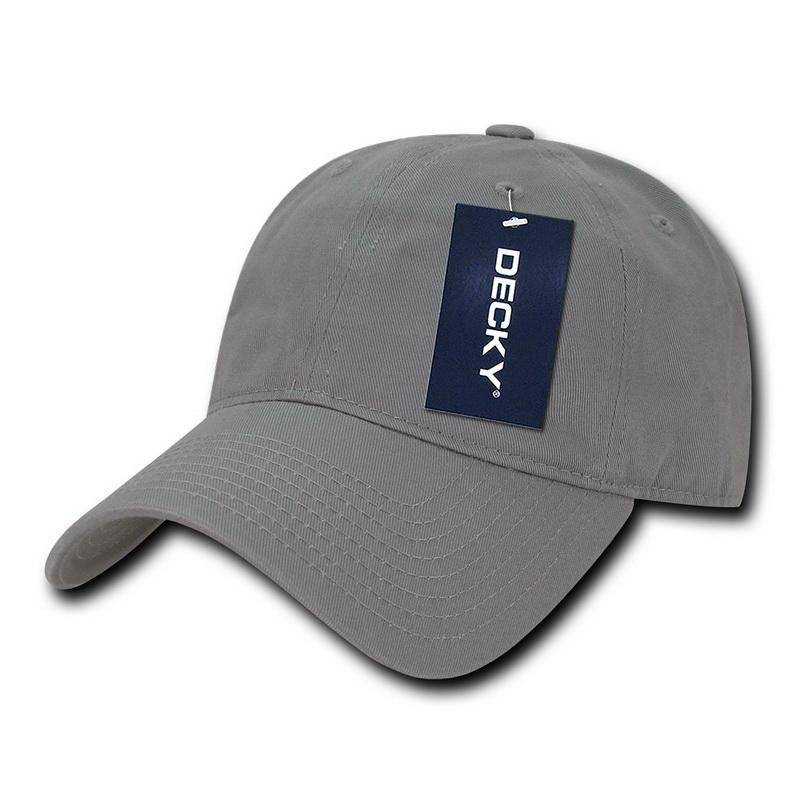 Decky 5120 Women&#39;s Relaxed Washed Cotton Cap - Gray - HIT a Double
