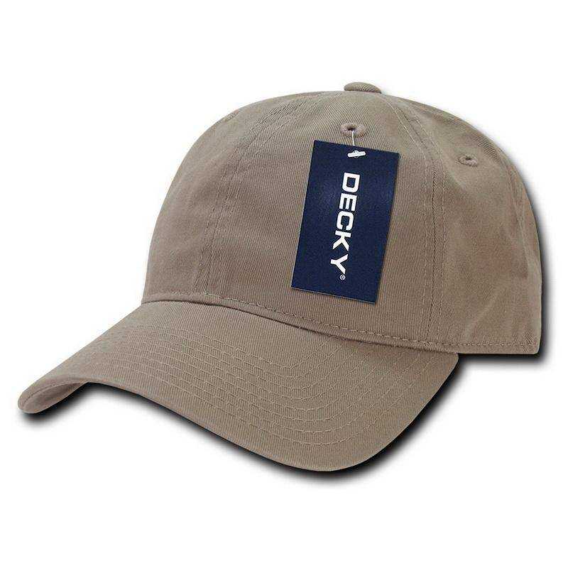 Decky 5120 Women's Relaxed Washed Cotton Cap - Khaki - HIT a Double