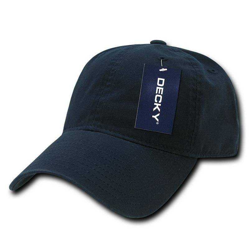 Decky 5120 Women's Relaxed Washed Cotton Cap - Navy - HIT a Double