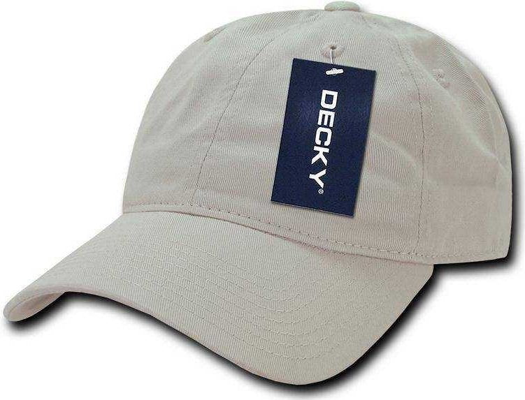 Decky 5120 Women&#39;s Relaxed Washed Cotton Cap - Stone - HIT a Double