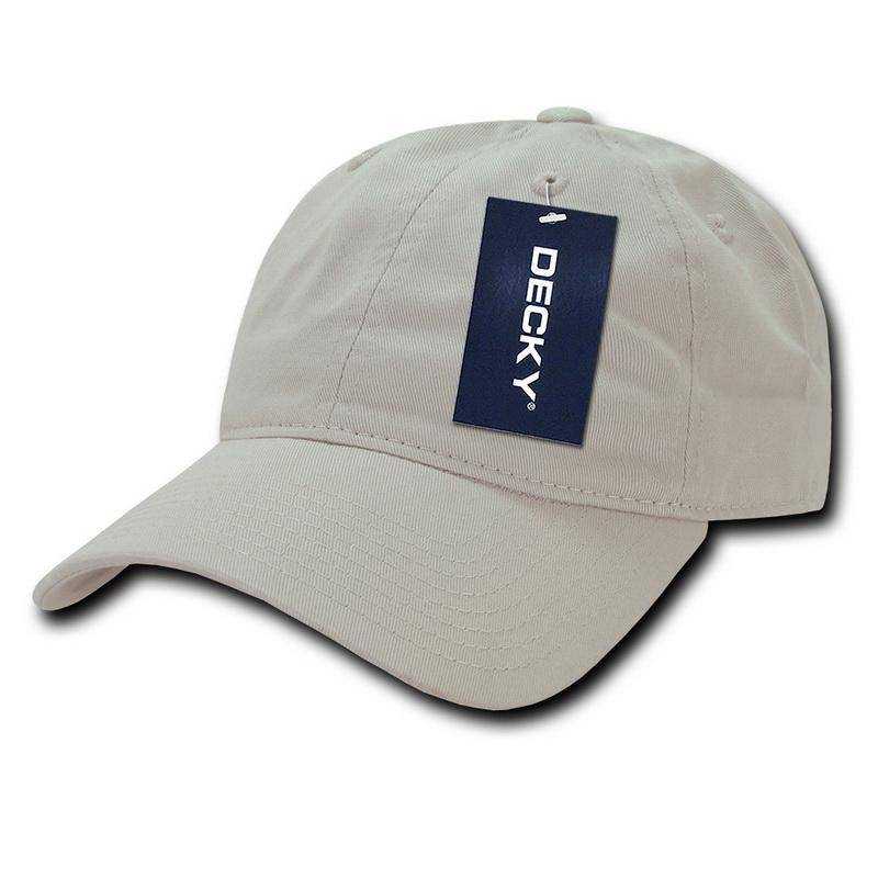 Decky 5120 Women's Relaxed Washed Cotton Cap - Stone - HIT a Double