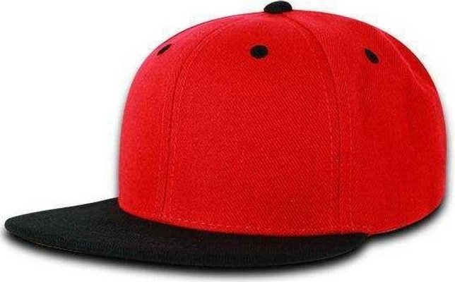 Decky 5121 Women's Snapback Cap - Red Black - HIT a Double