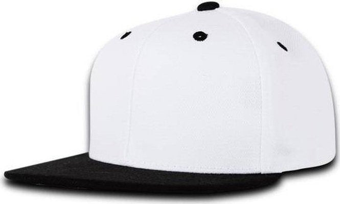 Decky 5121 Women's Snapback Cap - White Black - HIT a Double