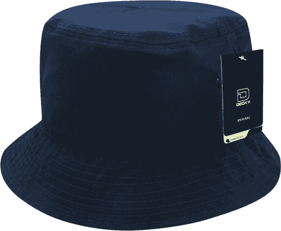 Decky 5301 Ripstop Rain or Shine Hat - Navy - HIT a Double