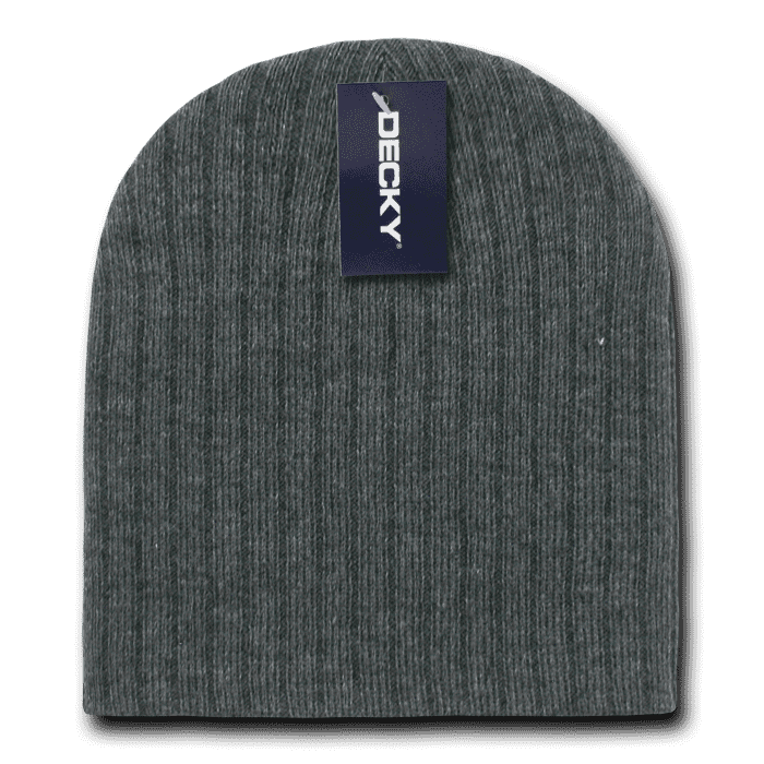 Decky 601 Cable Beanie - Heather Charcoal - HIT a Double
