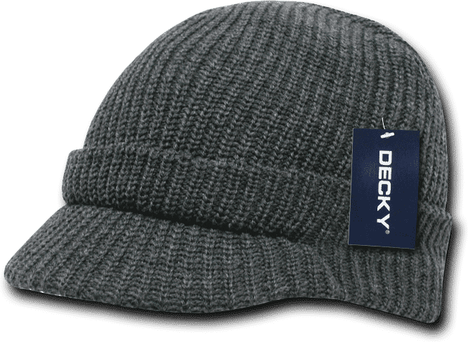 Decky 605 GI Jeep Cap - Heather Charcoal - HIT A Double