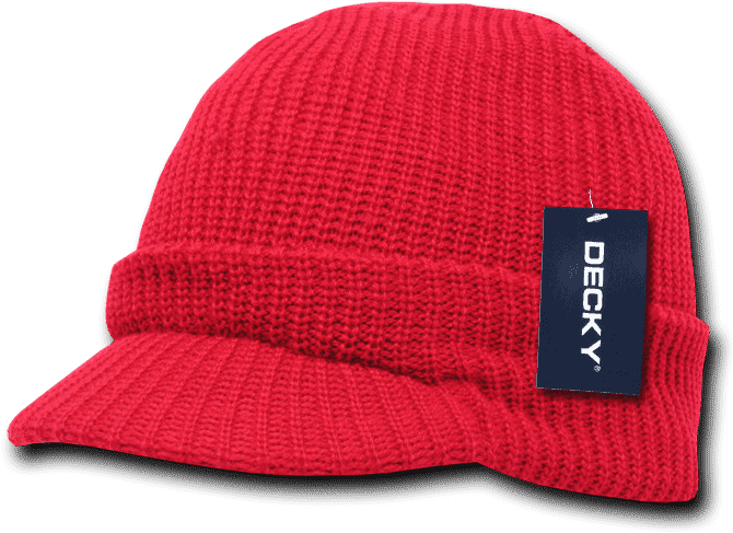 Decky 605 GI Jeep Cap - Red - HIT a Double