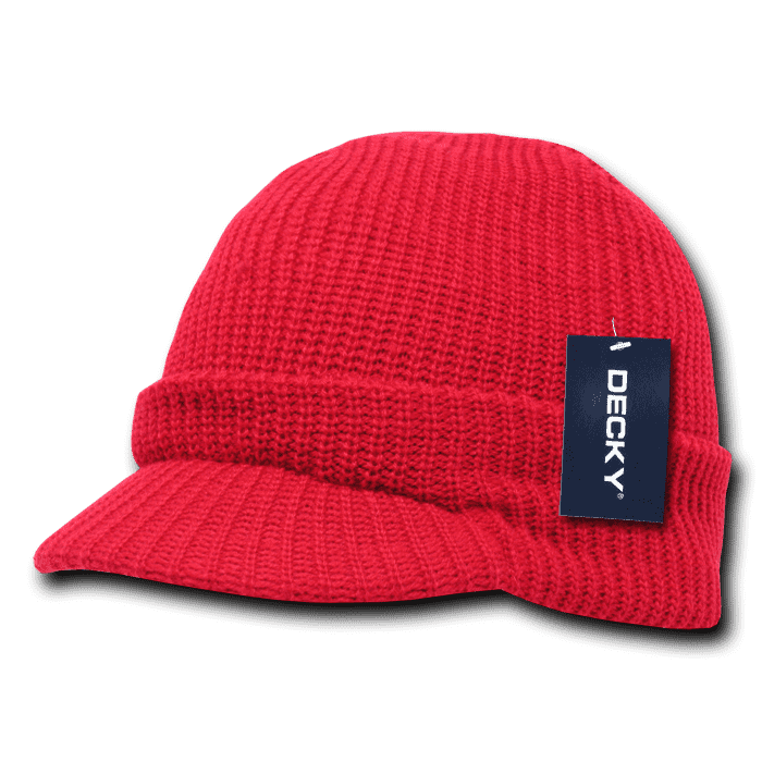 Decky 605 GI Jeep Cap - Red - HIT a Double