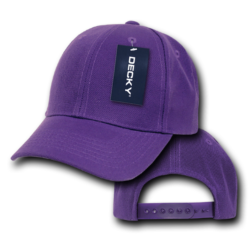 Decky 7001 Kid's Acrylic Cap - Purple - HIT a Double