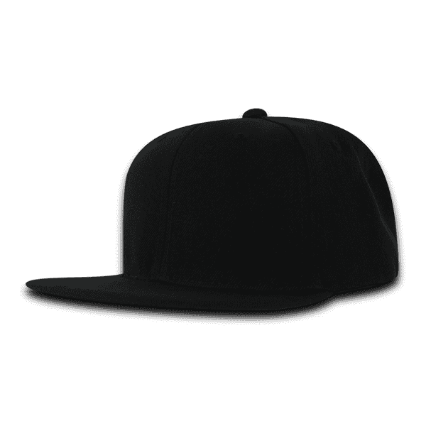 Decky 7011 Youth Snapback Cap - Black - HIT A Double