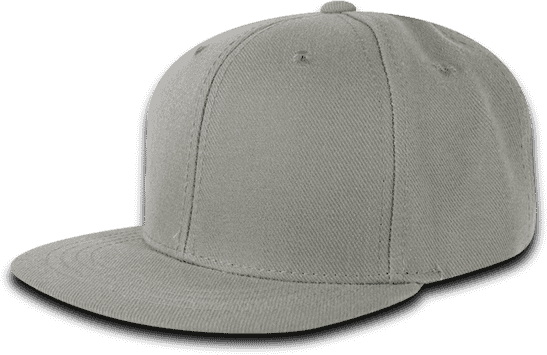 Decky 7011 Youth Snapback Cap - Gray - HIT A Double