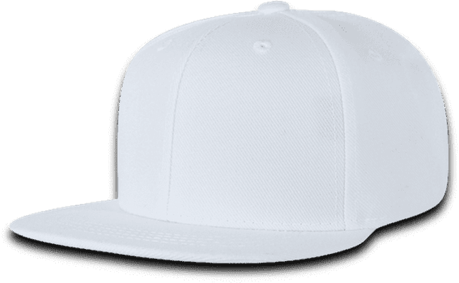 Decky 7011 Youth Snapback Cap - White - HIT a Double
