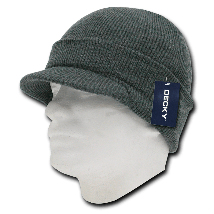 Decky 8009 Jeep Cap - Heather Charcoal - HIT A Double