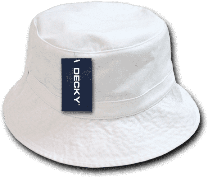 Decky 961 Polo Bucket Hat - White - HIT a Double