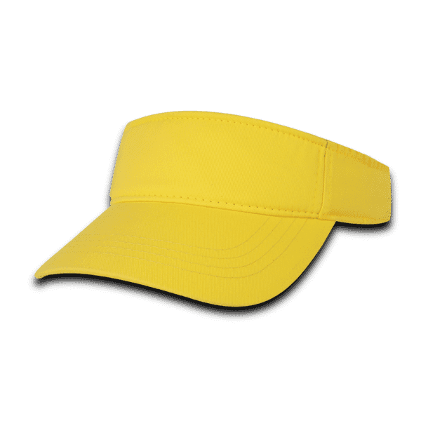 Decky 962 Polo Visor - Yellow - HIT a Double