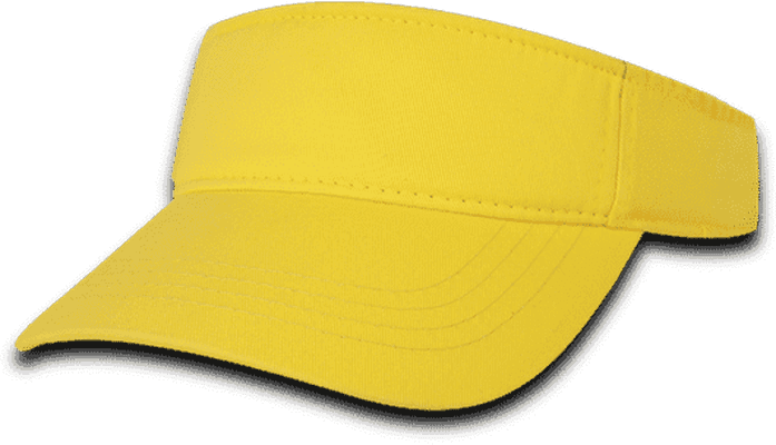 Decky 962 Polo Visor - Yellow - HIT a Double