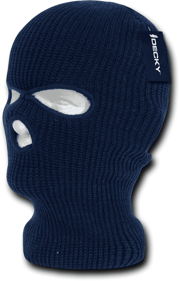 Decky 970 Face Mask 3 Holes Beanie - Navy - HIT A Double
