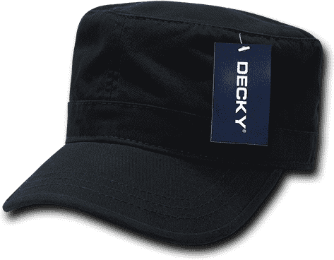 Decky GRM Washed GI Cap - Black - HIT a Double