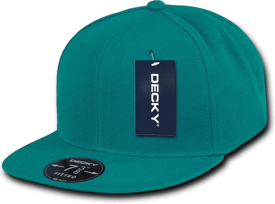 Decky RP1 Retro Fitted Cap - Aqua - HIT a Double