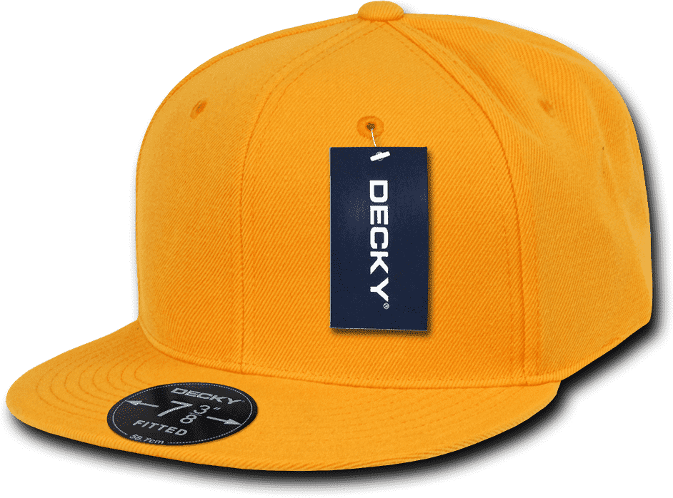 Decky RP1 Retro Fitted Cap - Gold - HIT a Double