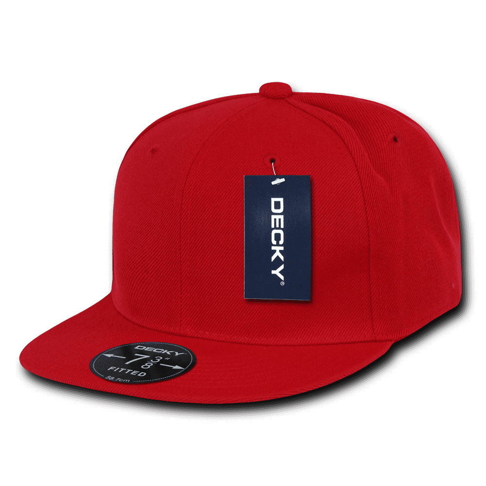 Decky RP1 Retro Fitted Cap - Red - HIT a Double
