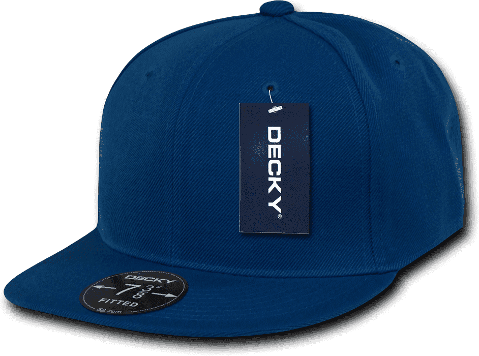 Decky RP1 Retro Fitted Cap - Royal - HIT a Double