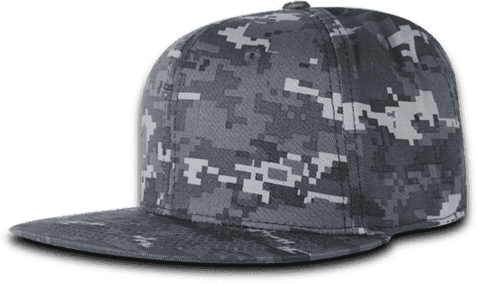 Decky RP1 Retro Fitted Cap - Urban Camo - HIT a Double
