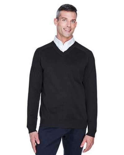 Devon & Jones D475 Men's V-Neck Sweater - Black - HIT a Double