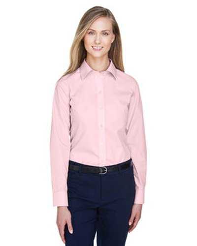 Devon & Jones D620W Ladies' Crown Woven Collection Solid Broadcloth - Pink - HIT a Double