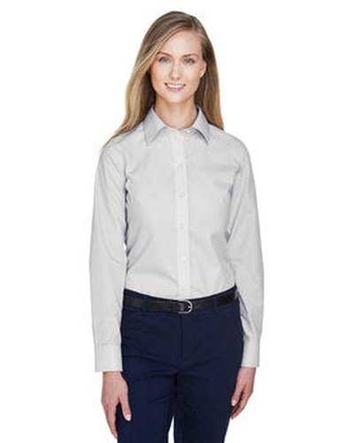Devon & Jones D620W Ladies' Crown Woven Collection Solid Broadcloth - Silver - HIT a Double