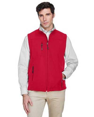 Devon & Jones D996 Men's SoftShell Vest - Red - HIT a Double