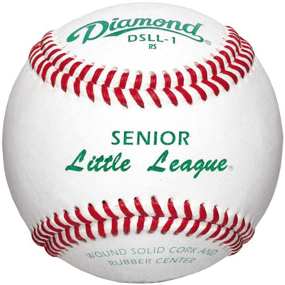 Diamond DSLL-1 Senior Little League Baseball - 1 dozen - HIT a Double