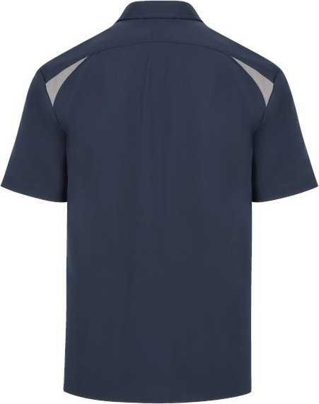 Dickies 05L Short Sleeve Performance Team Shirt - Long Sizes - Dark Navy/ Smoke - HIT a Double - 2
