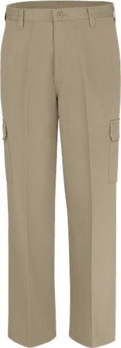 Dickies 2321EXT Twill Cargo Pants - Extended Sizes - Rinsed Khaki - 32I - HIT a Double - 1