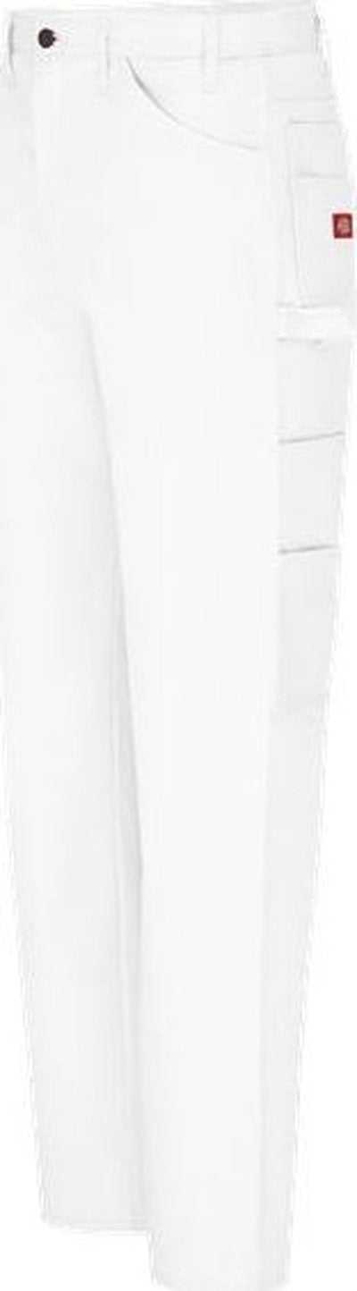 Dickies 2953 Painter's Utility Pants - White - 39 Unhemmed - HIT a Double - 1