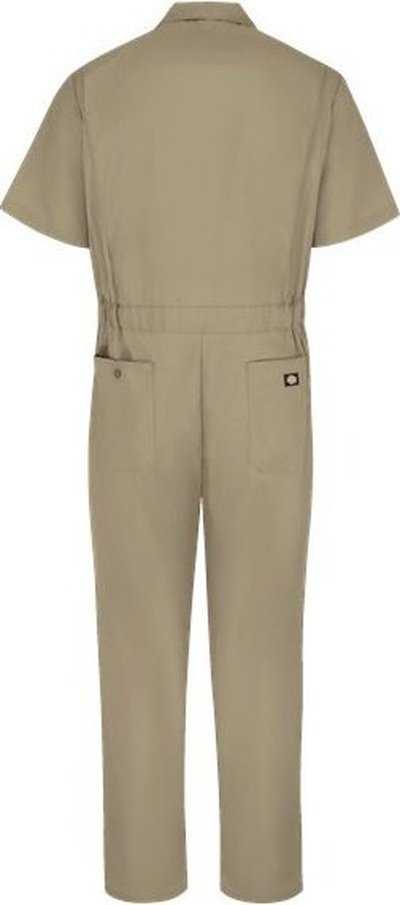 Dickies 3339 Short Sleeve Coverall - Khaki - HIT a Double - 2