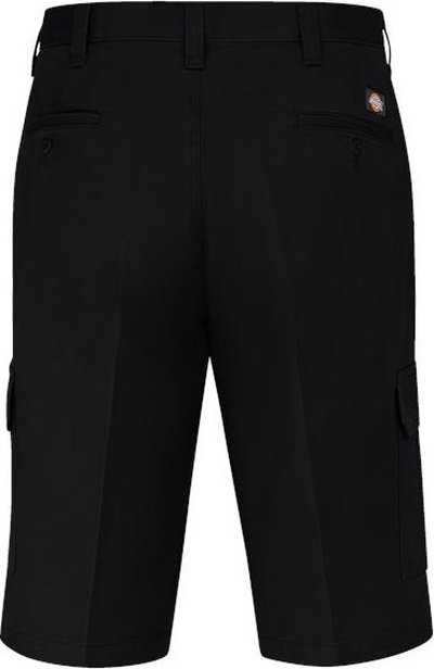 Dickies 4321EXT Twill Cargo Shorts - Extended Sizes - Rinsed Black
