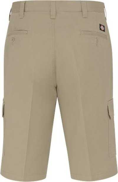 Dickies 4321EXT Twill Cargo Shorts - Extended Sizes - Rinsed Khaki - HIT a Double - 2