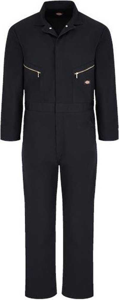 Dickies 4779 Deluxe Blended Long Sleeve Coverall - Black - HIT a Double - 1