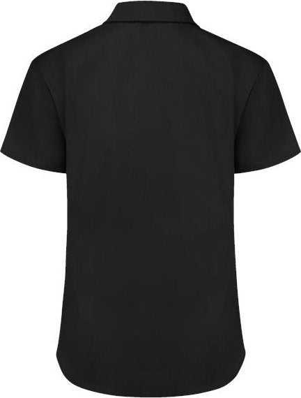 Dickies 5350 Women&#39;s Short Sleeve Industrial Work Shirt - Black - HIT a Double - 2
